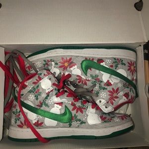 Ugly Christmas Sweater Concept SB Dunks